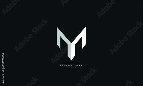 Letter M Logo Alphabet Design Icon Vector Symbol