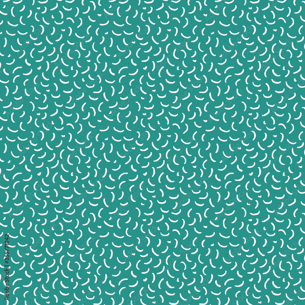 Abstract Pattern Small White Shapes Green Background Abstract Pattern Small White Shapes Green Background