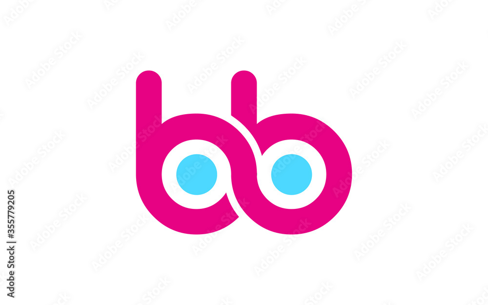 bb or b Letter Initial Logo Design, Vector Template bb or b Letter Initial Logo Design, Vector Template