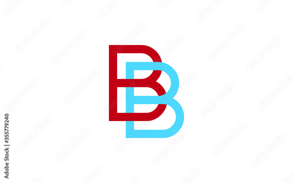 BB or B Letter Initial Logo Design, Vector Template BB or B Letter Initial Logo Design, Vector Template
