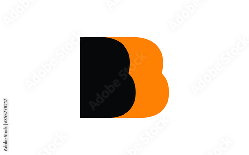 BB or B Letter Initial Logo Design, Vector Template