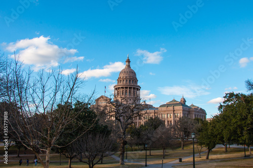 Austin State Capitol Texas City Scape