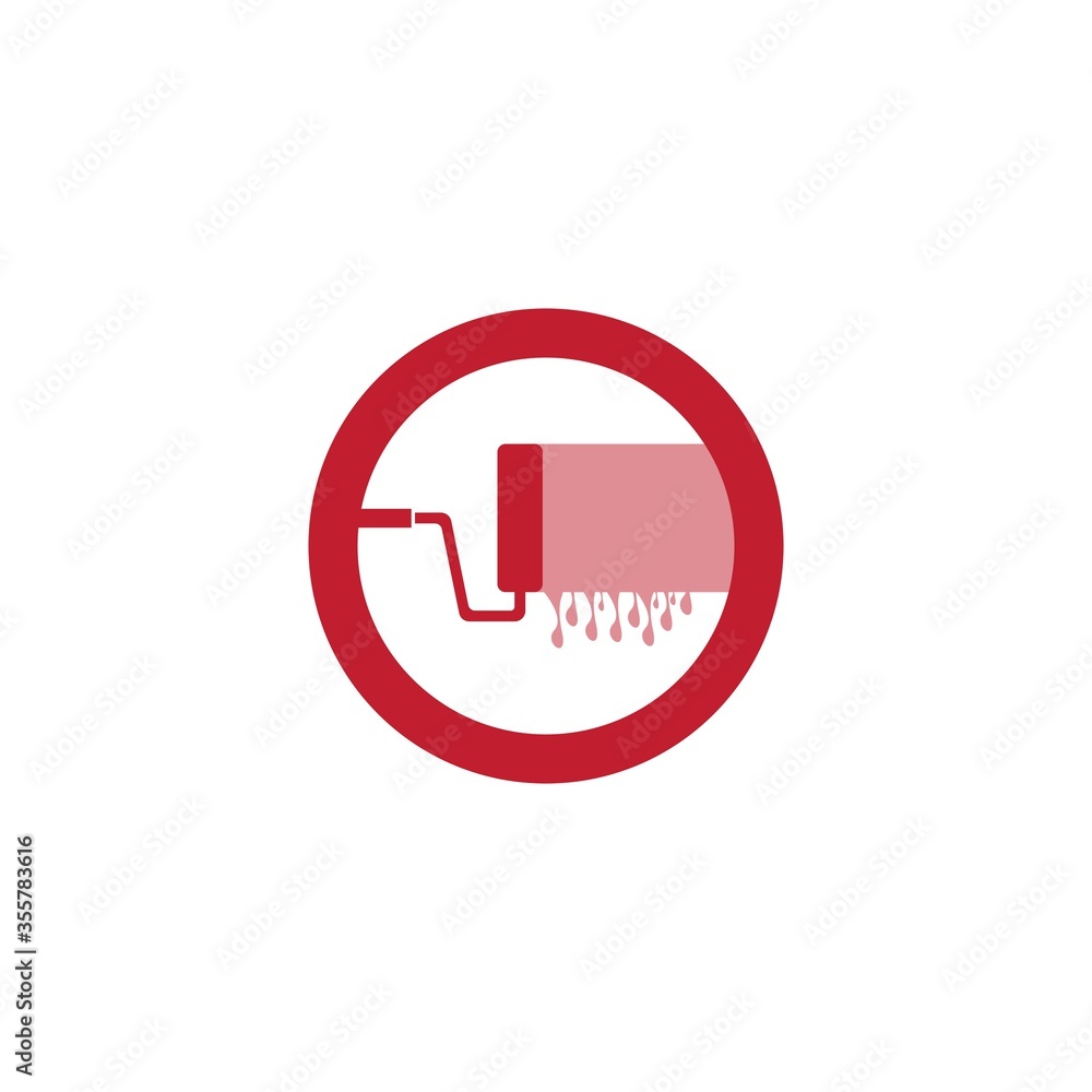 Paint brush logo Paint brush logo