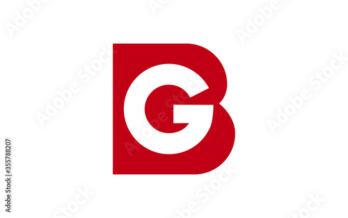 Free Download BG or GB Letter Initial Logo Design, Vector Template - GFXLoad
