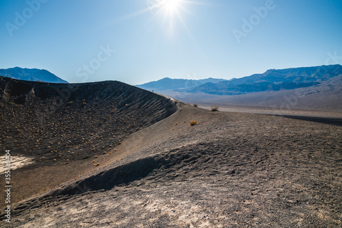 Little Hebe Crater in Death Valley National Park  California