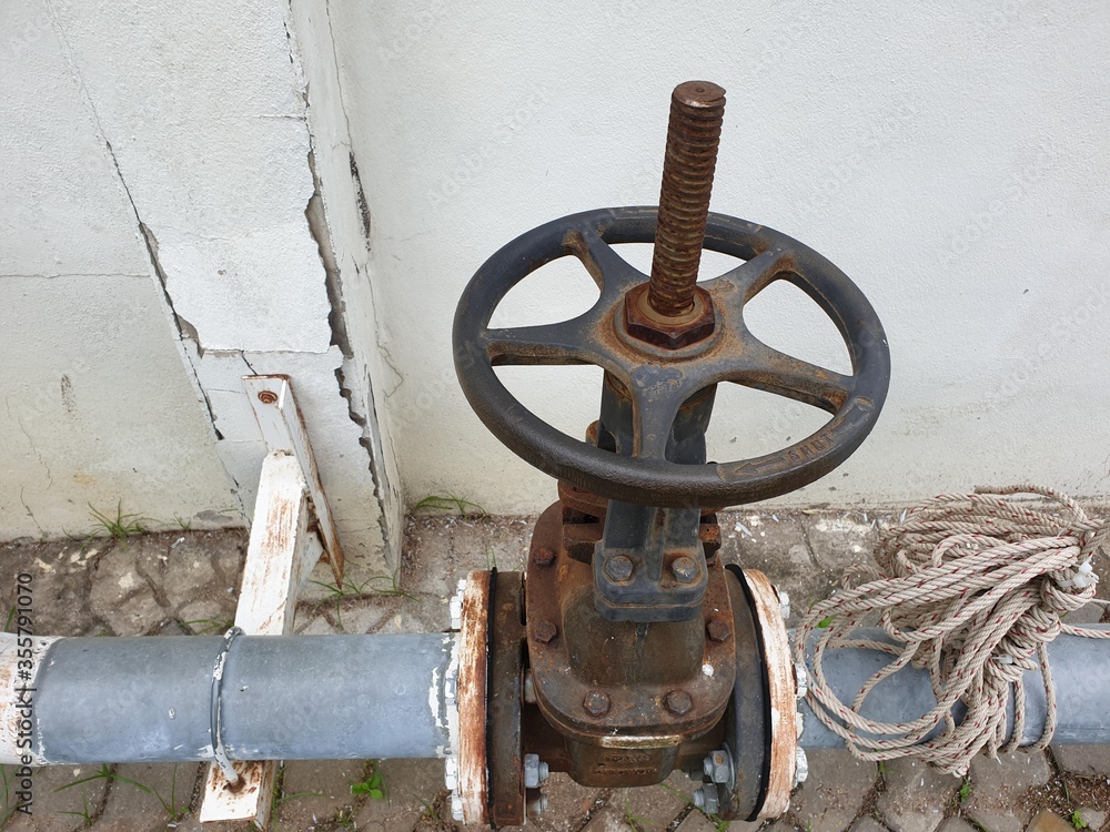 Aged factory valve