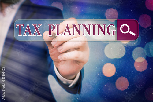 Word writing text Tax Planning. Business photo showcasing analyzing financial income and planning business accounting photo