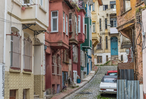 Istanbul, Turkey - Fener is one of the most colorful and typical quarters of Istanbul, with its Byzantine, Ottoman and Greek heritage. Here in particular its alleys © SirioCarnevalino