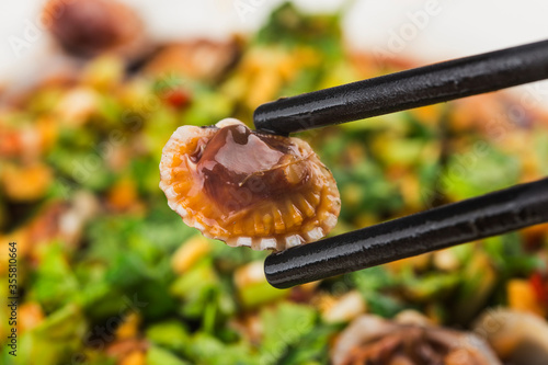 Φωτογραφία food cockle Soy sauce seasoning