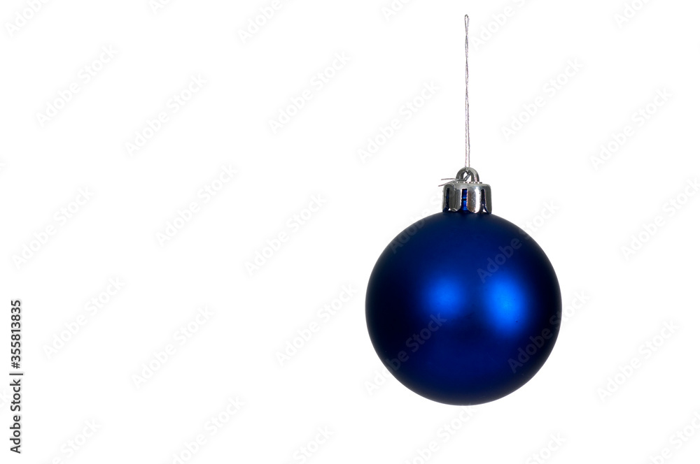 Christmas Tree Ornament Isolated Over White Christmas Tree Ornament Isolated Over White