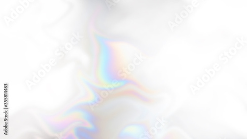 Abstract calm air wallpaper. Soft pastel multicolor illustration. Romantic white background with place for text, copy space. Not trace, include mesh gradient. Vector EPS10
