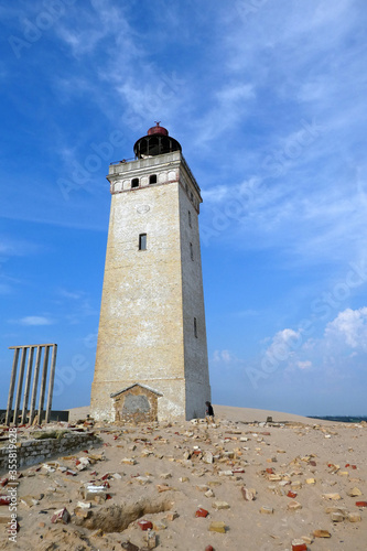 Leuchtturm von Rubjerg Knude am Originalstandort aufgenommen im Juni 2019 © Michael Rogner