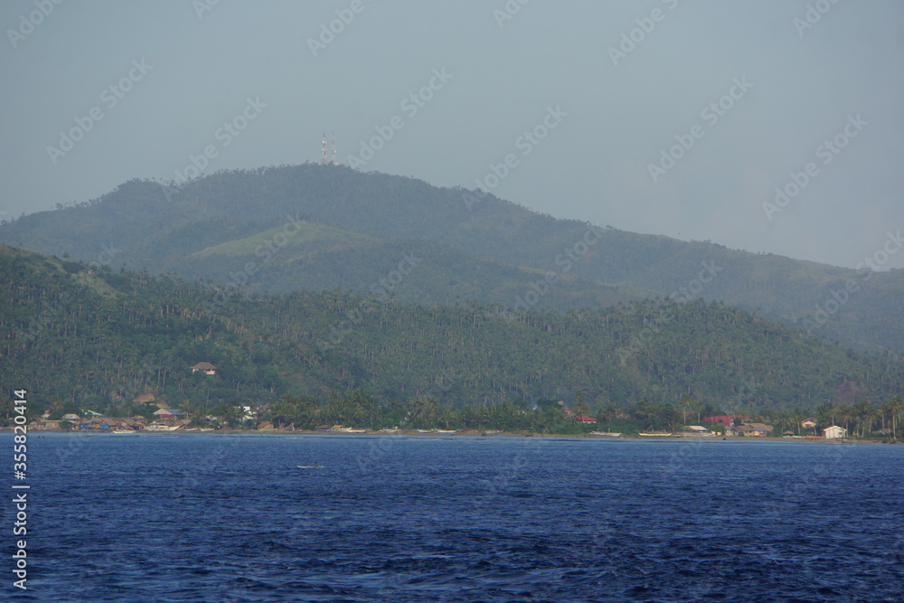 seaside view samar island from san bernardino strait ferry 9