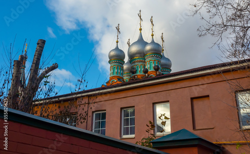 The Church of Gregory of Neocaesarea on Bolshaya Polyanka in Moscow. photo