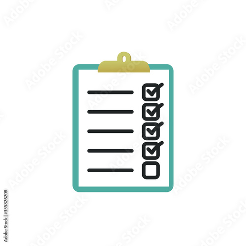 clipboard with checklist © murat