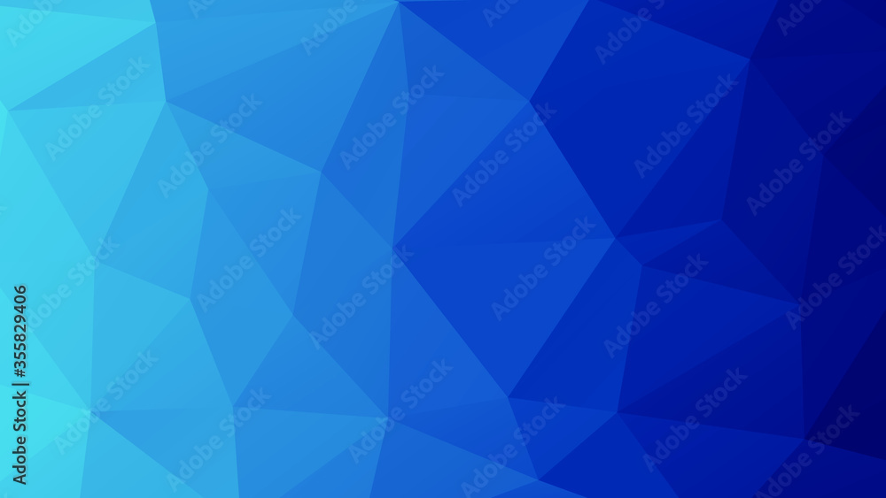 Obraz premium abstract blue triangle background