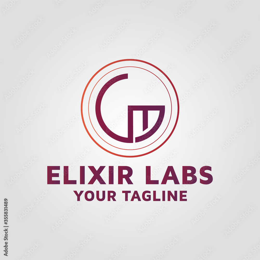 Letter GM vector logo design templae Letter GM vector logo design templae