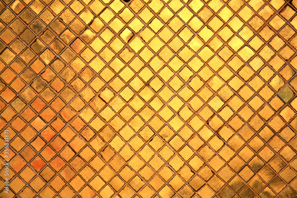 golden mosaic background golden mosaic background