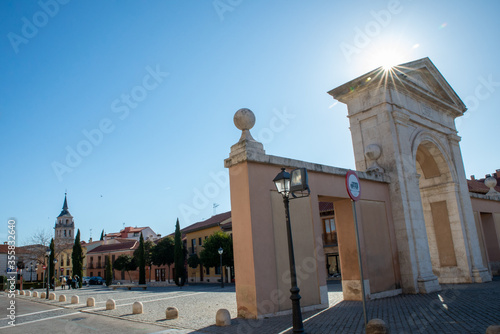 Puerta de Madrid en Alcala de Henares photo