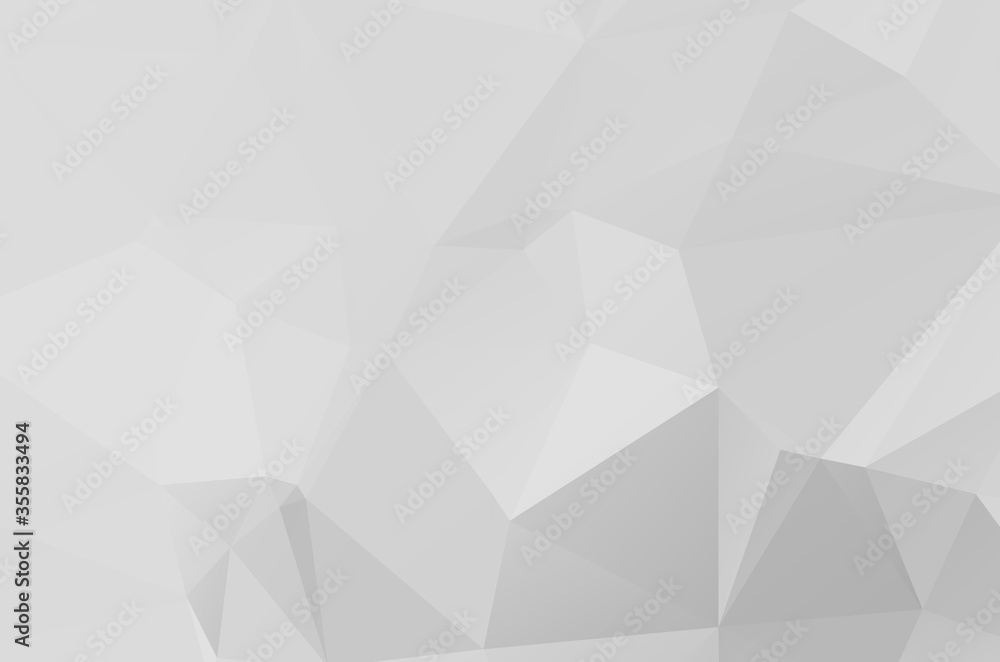 Abstract Lowpoly vector Gray background. Template for style design Abstract Lowpoly vector Gray background. Template for style design