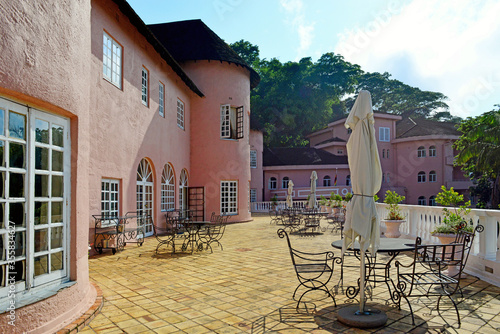 The legendary Leopard Rock Hotel in Mutare, Zimbabwe,