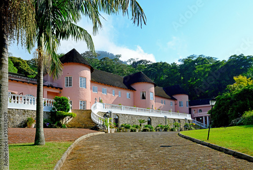 The legendary Leopard Rock Hotel in Mutare, Zimbabwe,