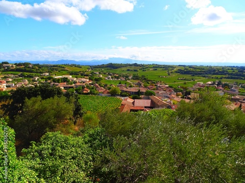 Europe, France, Provence Alpes Cote d'Azur, Vaucluse, Village of Chateauneuf du Pape photo