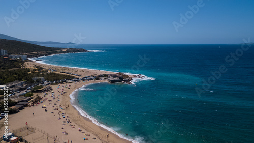 Aerial Coast and Blue Ocean © Andrea_Maifredi