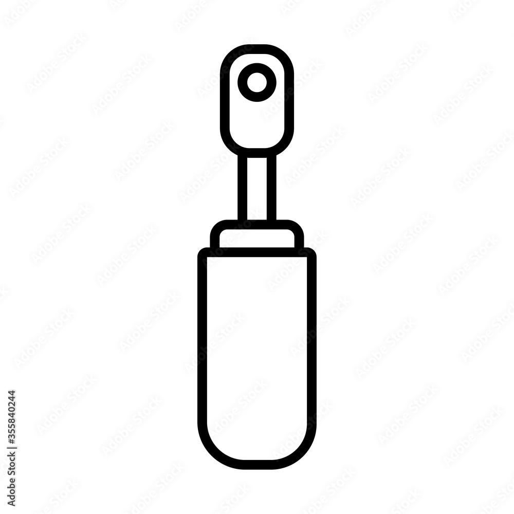tooth brush line style icon tooth brush line style icon