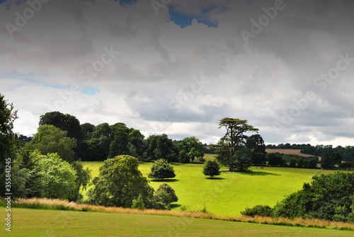 Wallpaper Mural A view across the Hampshire countryside from Highclere Castle England Torontodigital.ca