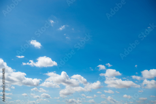 blue sky with cloud in bright morning and beautiful.