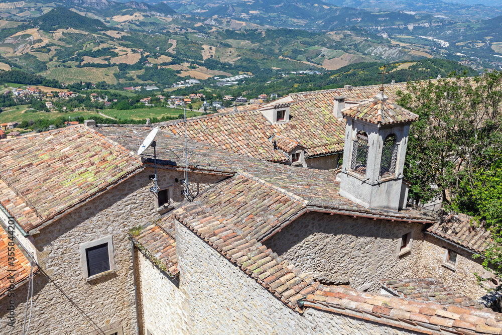 View Over San Marino