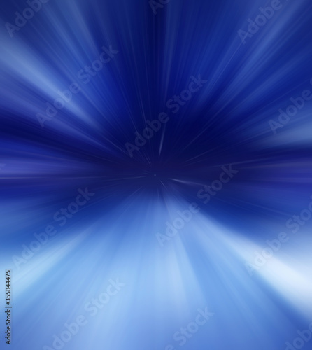 abstract blurred blue background with rays