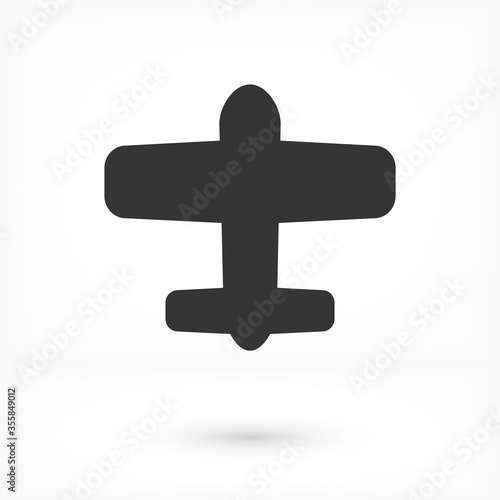 airplane vector icon. lorem ipsum Flat Design JPG