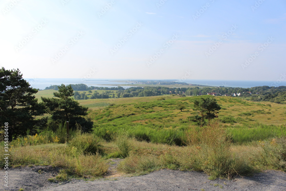 Fototapeta premium Blick über Hiddensee