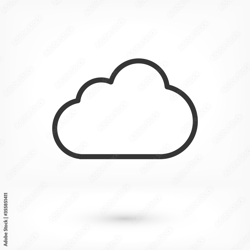Cloud icon vector 10 EPS. lorem ipsum Flat Design JPG Cloud icon vector 10 EPS. lorem ipsum Flat Design JPG