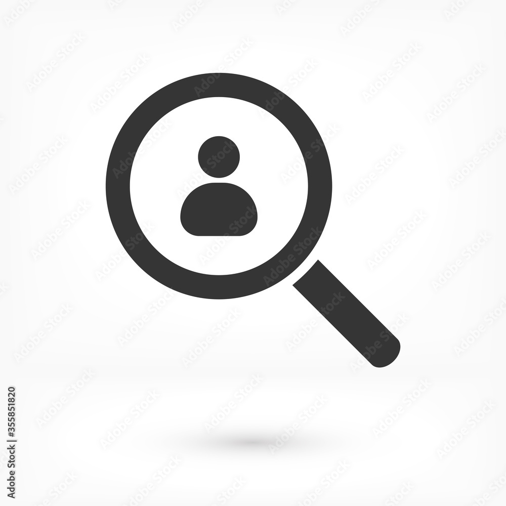 HUMAN SEARCH Icon vector. lorem ipsum Flat Design JPG HUMAN SEARCH Icon vector. lorem ipsum Flat Design JPG