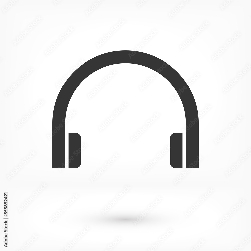 headphones icon vector. lorem ipsum Flat Design JPG headphones icon vector. lorem ipsum Flat Design JPG