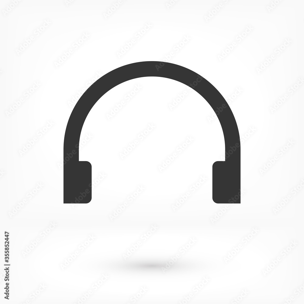 headphones icon vector. lorem ipsum Flat Design JPG headphones icon vector. lorem ipsum Flat Design JPG