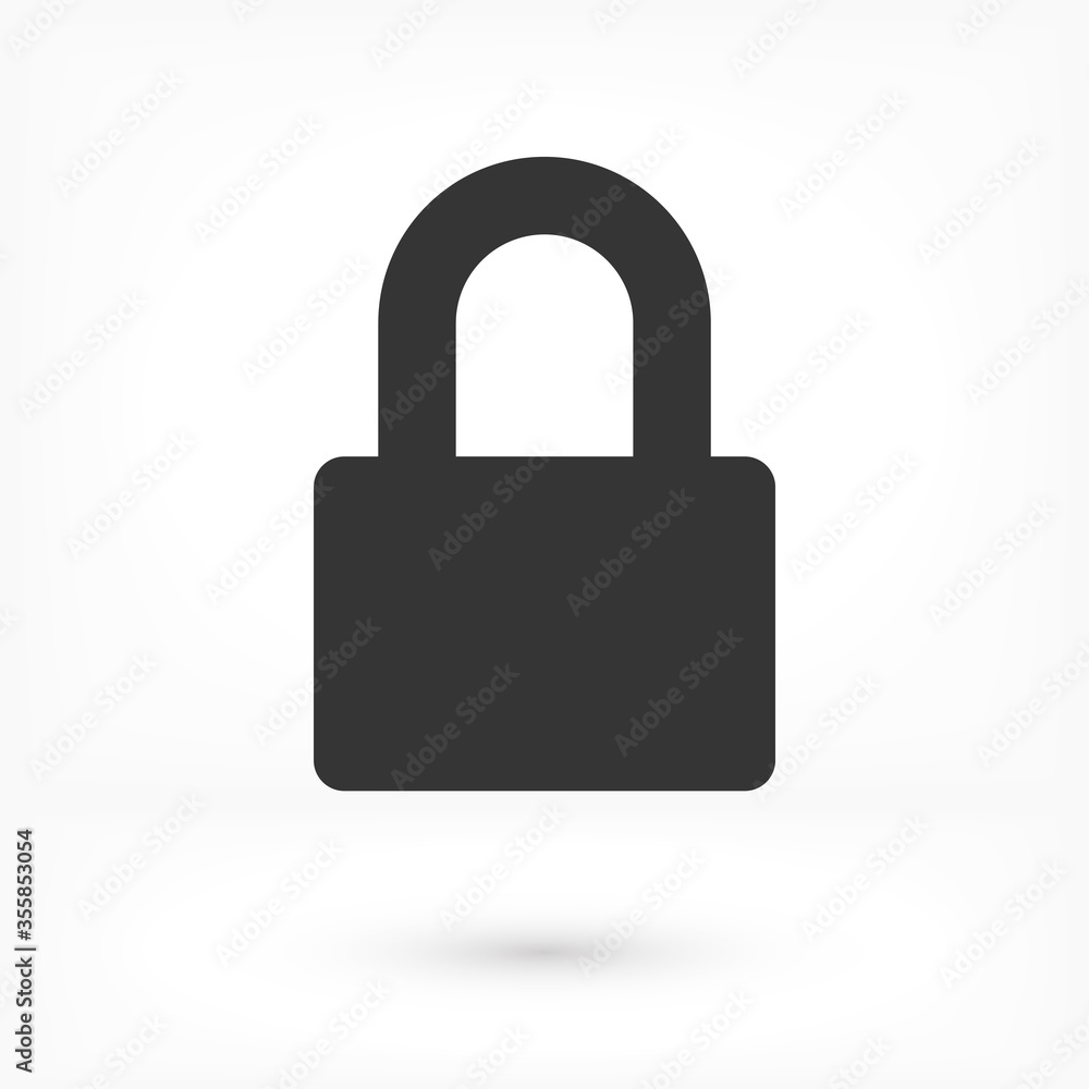 Lock vector icon . lorem ipsum Flat Design JPG Lock vector icon . lorem ipsum Flat Design JPG
