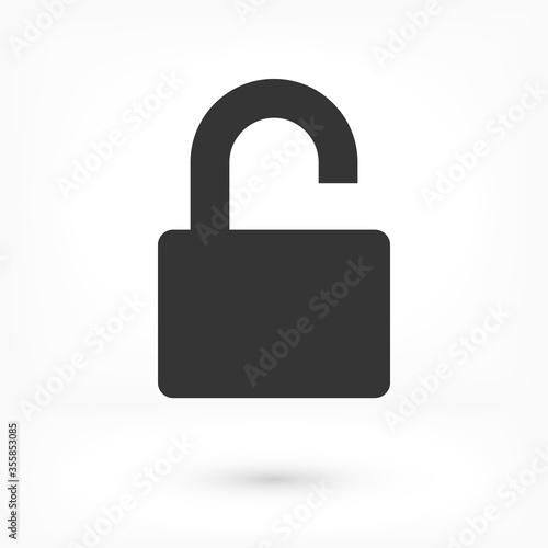 Lock vector icon . lorem ipsum Flat Design JPG