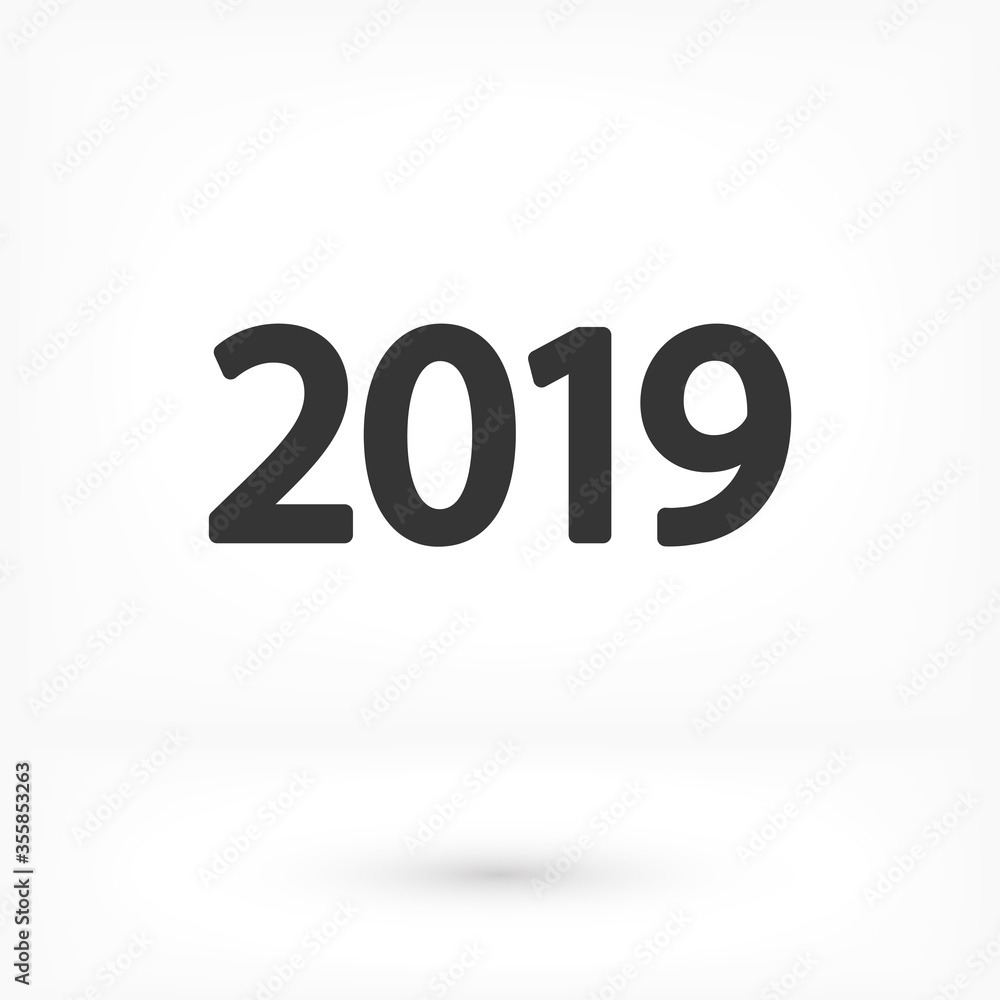 calendar 2019 Icon vector. lorem ipsum Flat Design JPG calendar 2019 Icon vector. lorem ipsum Flat Design JPG