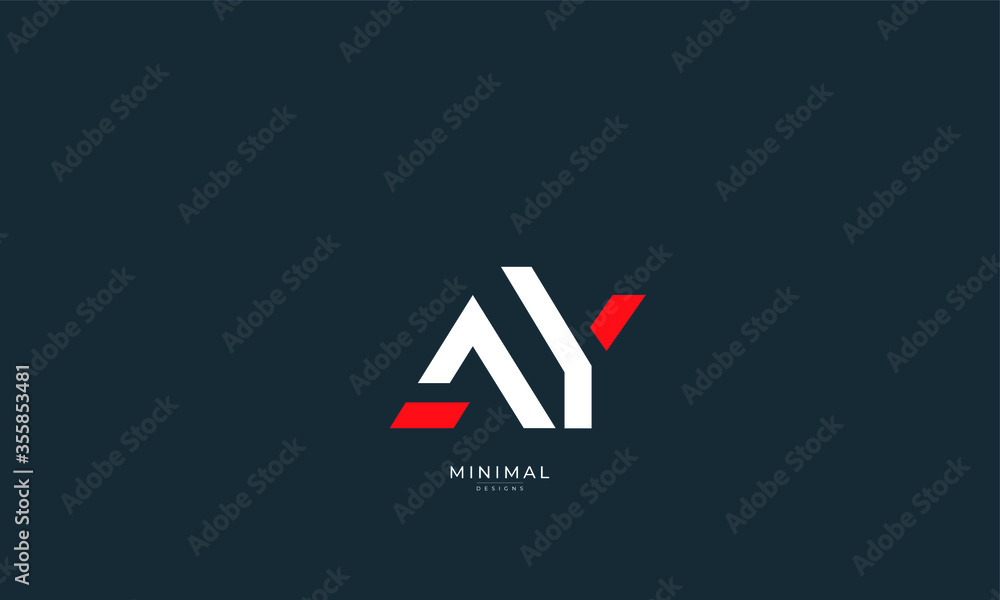 Alphabet letter icon logo Alphabet letter icon logo
