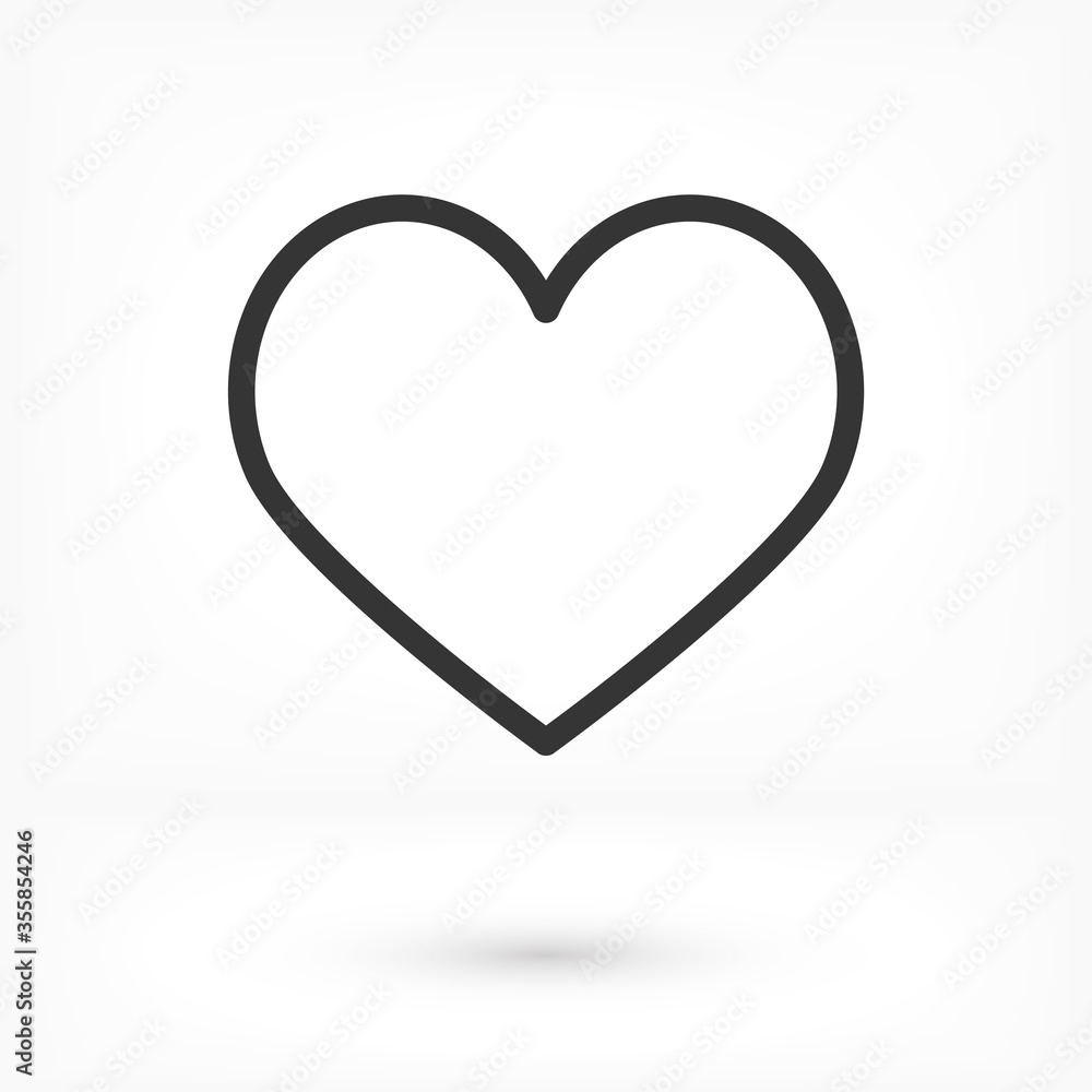 heart 10 eps bond icon design vector graphic