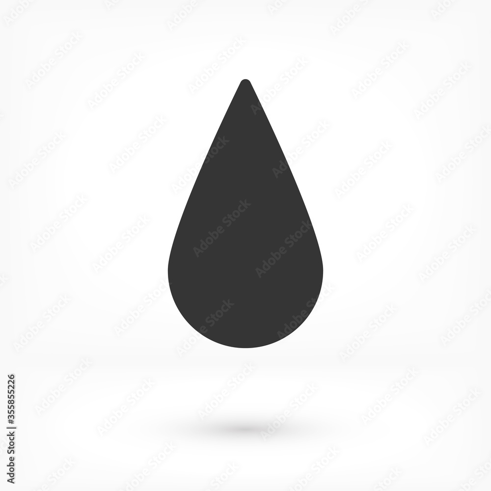 Water Icon. Rain Drop Vector Illustration, Aquatic Signage. Liquid Symbol for Design and Websites, Presentation or Mobile Application Water Icon. Rain Drop Vector Illustration, Aquatic Signage. Liquid Symbol for Design and Websites, Presentation or Mobile Application