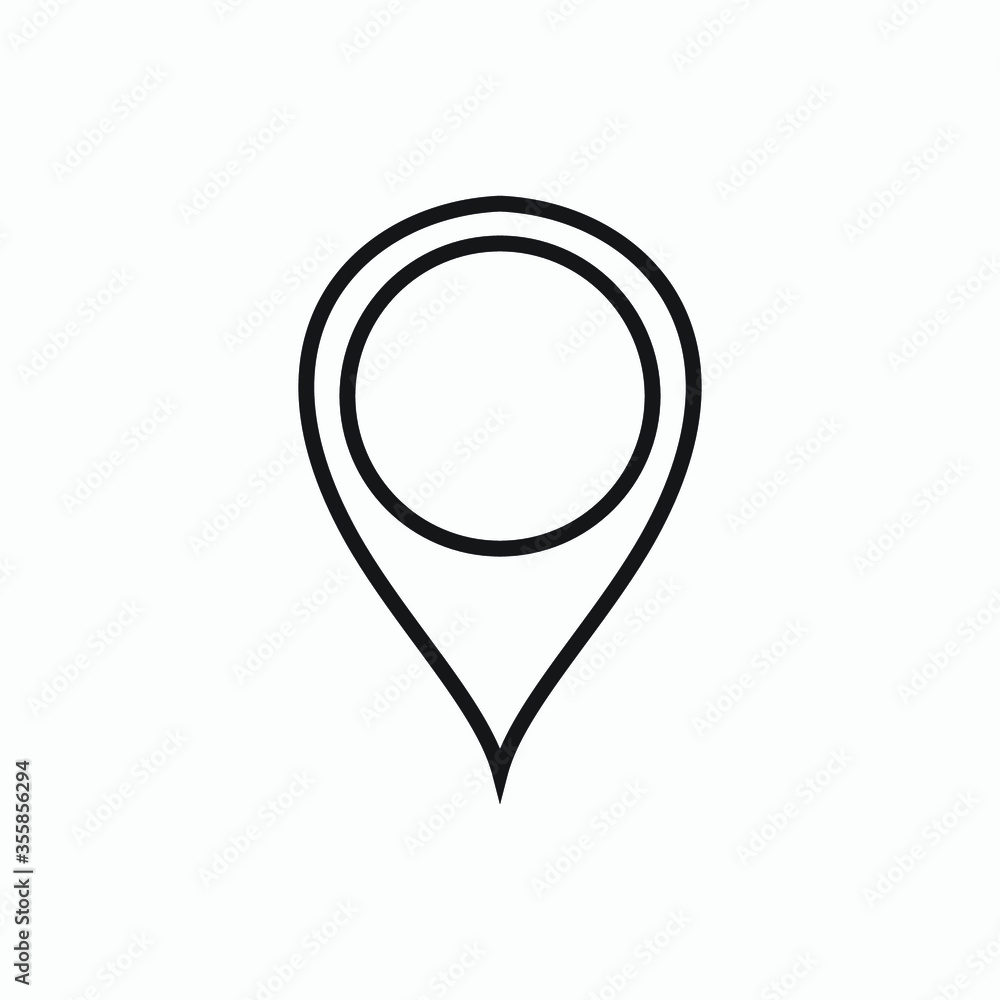 location icon vector location icon vector