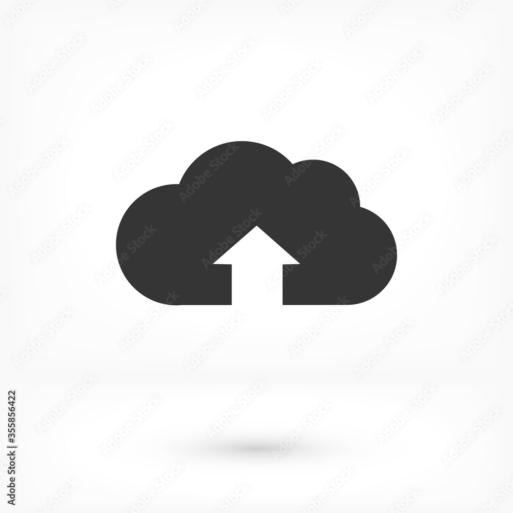 Download vector icon, cloud storage symbol. Modern, simple flat vector illustration of website or mobile application. Download vector icon, cloud storage symbol. Modern, simple flat vector illustration of website or mobile application.