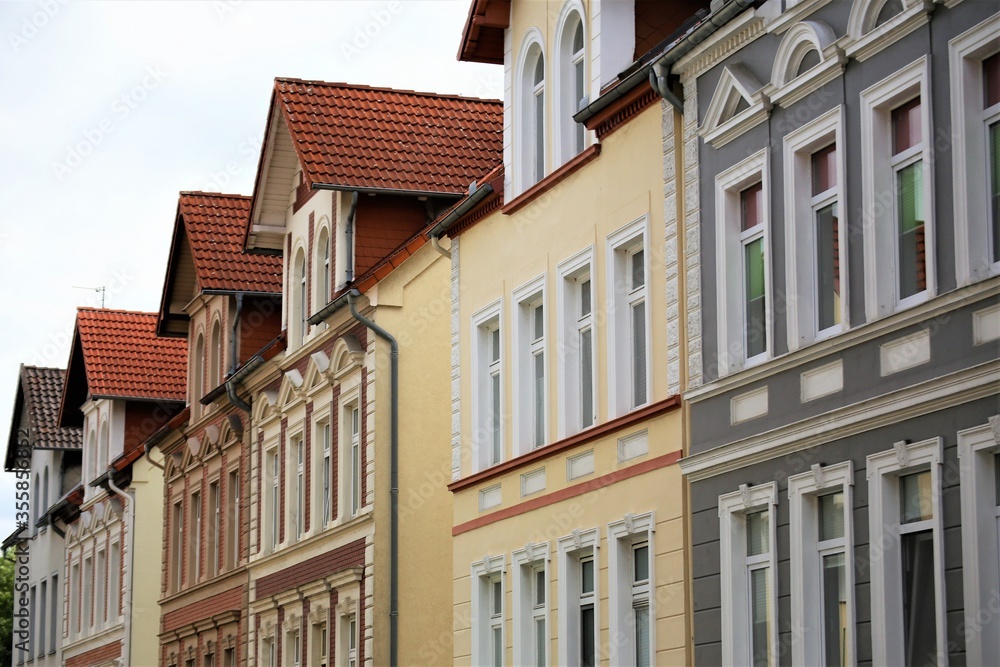 old houses in warsaw