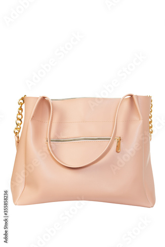 delicate color bag for women with handles down