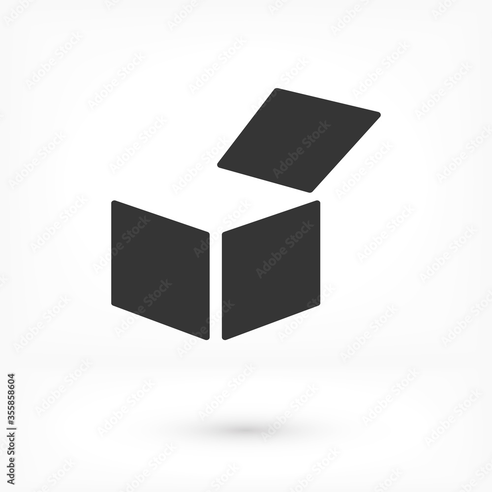 Box vector icon or logo in modern line style. vector icon High quality black outline pictogram for website design and mobile apps vector icon. Vector illustration on a background. Box vector icon or logo in modern line style. vector icon High quality black outline pictogram for website design and mobile apps vector icon. Vector illustration on a background.